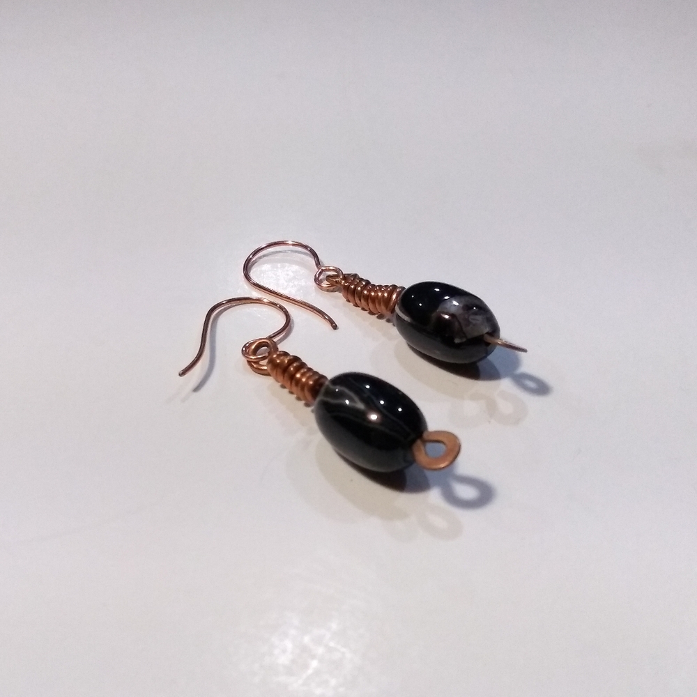 Designer's Collection Copper Earrings.